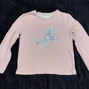 Sovereign Code Shimmering Unicorn Long Sleeve Tee